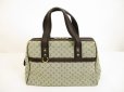 Photo1: LOUIS VUITTON Monogram Mini Canvas Khaki Hand Bag Purse Josephine GM #6124 (1)