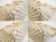 Photo6: LOUIS VUITTON Damier Azur Leather Brown Tote&Shoppers Neverfull GM #6141