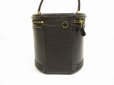 Photo2: LOUIS VUITTON Epi Leather Black Hand Bag Cosmetic Bag Cannes #6144 (2)