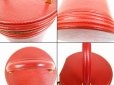 Photo7: LOUIS VUITTON Epi Leather Red Hand Bag Cosmetic Bag Cannes #6145