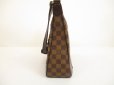 Photo4: LOUIS VUITTON Special Order Damier Leather Brown Shoulder Bag Boulogne 30 #6167