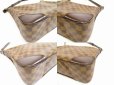 Photo6: LOUIS VUITTON Special Order Damier Leather Brown Shoulder Bag Boulogne 30 #6167