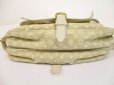 Photo5: LOUIS VUITTON Mini Lin Canvas White Crossbody Bag SaumurMM 30 #6191