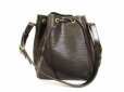 Photo1: LOUIS VUITTON Epi Leather Black Shoulder Bag Purse Petite Noe #6201 (1)