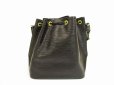 Photo2: LOUIS VUITTON Epi Leather Black Shoulder Bag Purse Petite Noe #6201 (2)