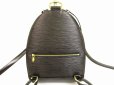 Photo2: LOUIS VUITTON Epi Leather Black Backpack Bag Purse Mabillon #6203 (2)