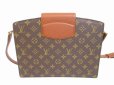 Photo2: LOUIS VUITTON Monogram Leather Brown Messenger&Cross-body Bag Courcelles #6223 (2)