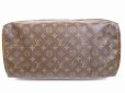 Photo5: LOUIS VUITTON Monogram Leather Brown Hand Bag Purse Speedy40 #6226