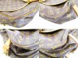 Photo6: LOUIS VUITTON Monogram Leather Brown Cross-body Bag Saumur 35 #6227