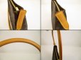 Photo7: LOUIS VUITTON Monogram Leather Brown Shoulder Bag Looping MM #6228