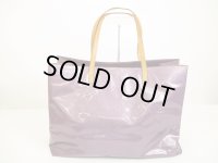 LOUIS VUITTON Vernis Purple Patent Leather Tote&Shoppers Bag Reade GM #6229