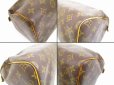 Photo6: LOUIS VUITTON Monogram Leather Brown Hand Bag Purse Speedy30 #6234