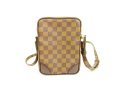 Photo2: LOUIS VUITTON Specal Order Damier Leather Brown Crossbody Bag Amazon #6236 (2)