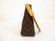 Photo3: LOUIS VUITTON Monogram Leather Brown Shoulder Bag Looping MM #6237
