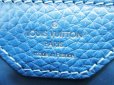 Photo10: LOUIS VUITTON Taurillon Leather Blue Hand Bag w/Strap Cupcines BB #6240