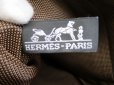 Photo10: HERMES Canvas Her Line Brown Backpack Bag PM Purse #6296