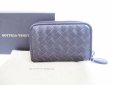 Photo1: BOTTEGA VENETA Intrecciato Leather Dark Brown Coin Purse #6329 (1)