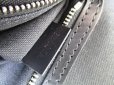 Photo11: LOUIS VUITTON Taiga Leather Ardoise Crossbody Bag Saratov GM #6365