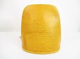 Photo1: LOUIS VUITTON Epi Leather Yellow Backpack Bag Purse Gobelins #6375 (1)