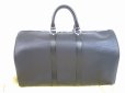 Photo2: LOUIS VUITTON Soft Epi Leather Black Duffle&Gym Bag Keepall 45 #6425 (2)