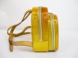 Photo3: LOUIS VUITTON Vernis Patent Leather Yellow Backpack Bag Purse Murry #6429