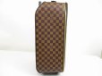 Photo3: LOUIS VUITTON Damier Leather Brown Carry Bag Travel Bag Luggage Pegase 45 #6431