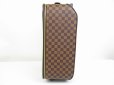 Photo4: LOUIS VUITTON Damier Leather Brown Carry Bag Travel Bag Luggage Pegase 45 #6431