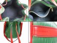 Photo8: LOUIS VUITTON Epi Leather Green&Red Shoulder Bag Purse Petite Noe #6448
