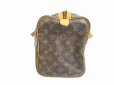 Photo4: LOUIS VUITTON Monogram Leather Brown Hand Bag Sac Souple 35 #6456