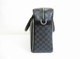 Photo4: LOUIS VUITTON Damier Graphite Leather Business Bag Breafcase w/Strap Icare #6465