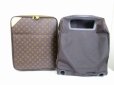 Photo1: LOUIS VUITTON Monogram Leather Brown Carry on Luggage Travel Bag Pegase 45 #6469 (1)