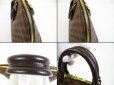 Photo7: LOUIS VUITTON Damier Leather Brown Hand Bag Purse Alma PM #6481