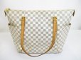 Photo2: LOUIS VUITTON Azur Leather White Tote&Shoppers Bag Purse Totally GM #6512 (2)