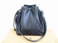 Photo1: LOUIS VUITTON Epi Leather Black Shoulder Bag Purse Petite Noe #6523 (1)