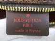 Photo10: LOUIS VUITTON Damier Leather Brown Accessories Pouch Pochette #6528