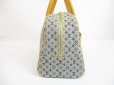 Photo3: LOUIS VUITTON Monogram Mini Canvas Blue Hand Bag Purse Marie #6550