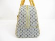 Photo4: LOUIS VUITTON Monogram Mini Canvas Blue Hand Bag Purse Marie #6550