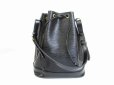 Photo1: LOUIS VUITTON Epi Leather Black Shoulder Bag Purse Noe #6551 (1)