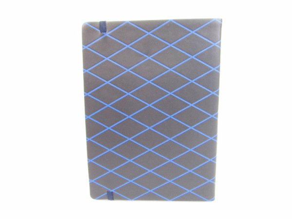 Photo2: LOUIS VUITTON Leather Marine Fashionable Notebook ANDREE MM #6557