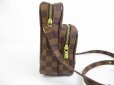 Photo3: LOUIS VUITTON Specal Order Damier Leather Brown Crossbody Bag Amazon #6577