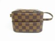 Photo5: LOUIS VUITTON Specal Order Damier Leather Brown Crossbody Bag Amazon #6577