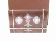 Photo2: LOUIS VUITTON Monogram Crystal Paper Weight Mint Condition #6588 (2)