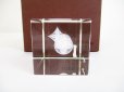 Photo3: LOUIS VUITTON Monogram Crystal Paper Weight Mint Condition #6588