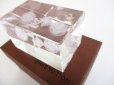 Photo6: LOUIS VUITTON Monogram Crystal Paper Weight Mint Condition #6588