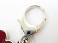 Photo11: LOUIS VUITTON Tricolor Bag Charm Key Holder Sac Fleures du Epi #6609