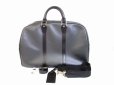 Photo1: LOUIS VUITTON Taiga Leather Ardoise Duffle&Gym Bag Kendal PM w/Strap #6625 (1)