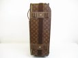 Photo4: LOUIS VUITTON Monogram Leather Brown Carry Bag Travel Bag Pegase 50 #6627