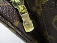 Photo9: LOUIS VUITTON Monogram Leather Brown Backpack Purse Montsouris GM #6631