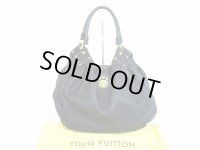 LOUIS VUITTON Mahina Leather Black Tote&Shoppers Bag Purse XL #6691