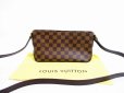 Photo1: LOUIS VUITTON Damier Special Order Brown Crossbody Bag Purse Trotteur #6704 (1)